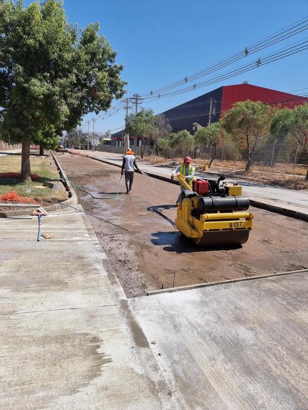 Compactación de base granular