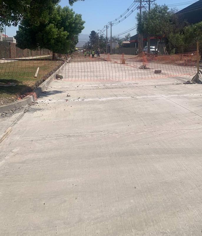 Pavimento de hormigón con soleras